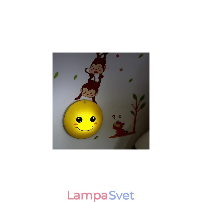 Samolepky na stenu Monkeys svetlom aktivovaná inteligentná indukčná smetope ozdobná nástenná lampa