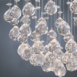 Luster Luxury Modern Crystal 4 Lights