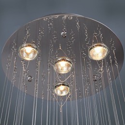 Luster Luxury Modern Crystal 4 Lights