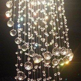 Luster Crystal Luxury Modern 4 svietidlá