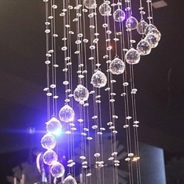 Luster Crystal Luxury Modern 4 svietidlá