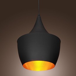 Závesné svetlo Retro Vintage Tom Dixon Design Black