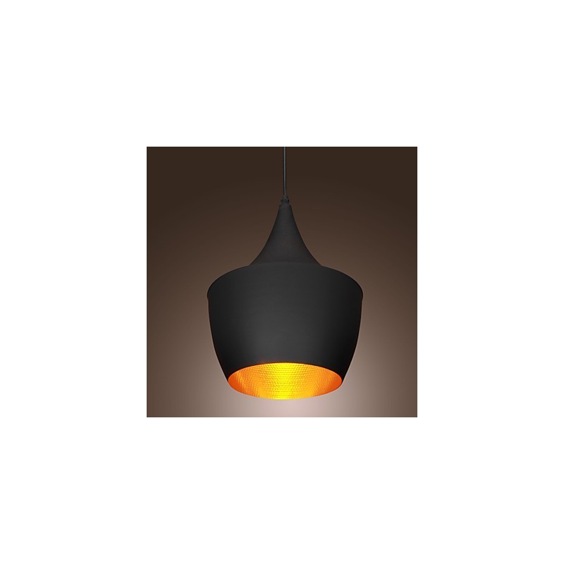 Závesné svetlo Retro Vintage Tom Dixon Design Black