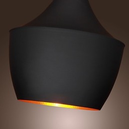 Závesné svetlo Retro Vintage Tom Dixon Design Black