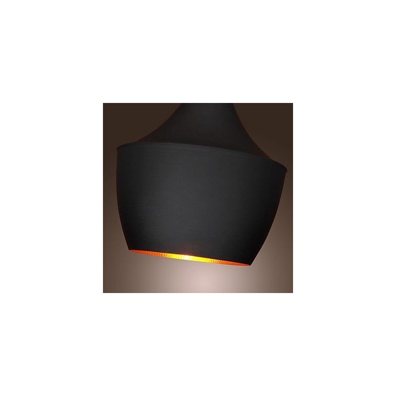 Závesné svetlo Retro Vintage Tom Dixon Design Black