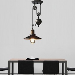 Závesné svetlá Rustic Lodge Vintage Retro vidiecka garáž kovová