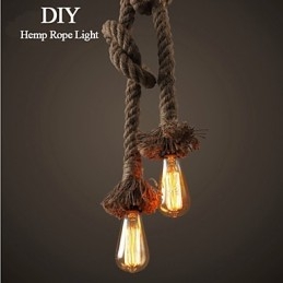 1 Ľahké DIY umelecké konopné lano Ľahké kreatívne konopné lano