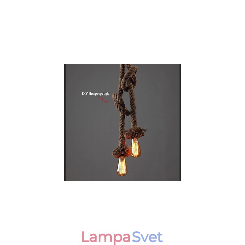 1 Ľahké DIY umelecké konopné lano Ľahké kreatívne konopné lano
