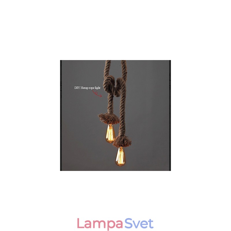 1 Ľahké DIY umelecké konopné lano Ľahké kreatívne konopné lano