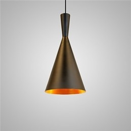 Závesné svietidlo Retro Vintage Tom Dixon Design Black White Závesné lampy typu C Cafe