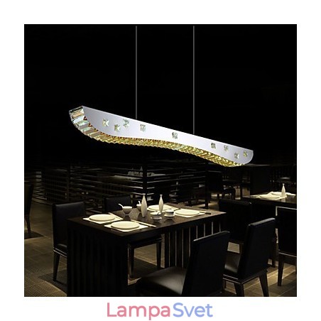 Krištáľový prívesok Light Chrómový kovový prívesok Light Jantar alebo Clear Crystal Krištáľový prívesok Light Chrómový kovový prívesok Light Jantar alebo Clear Crystal