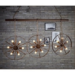 Železné koleso Retro Cafe Luster Luster