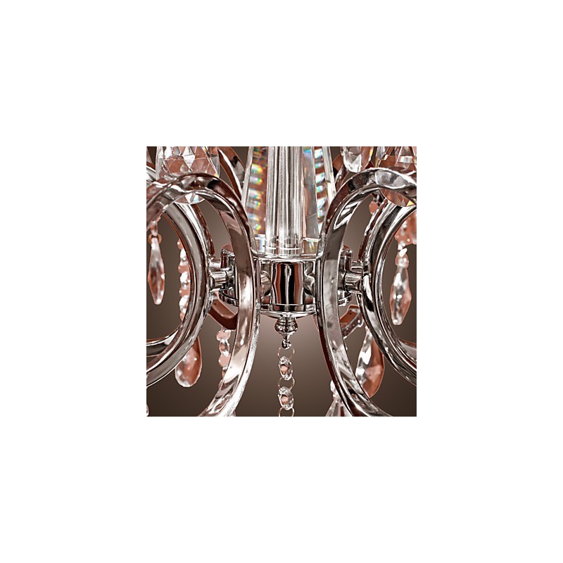 Luster Crystal Modern 2 Tiers Living 12 Lights