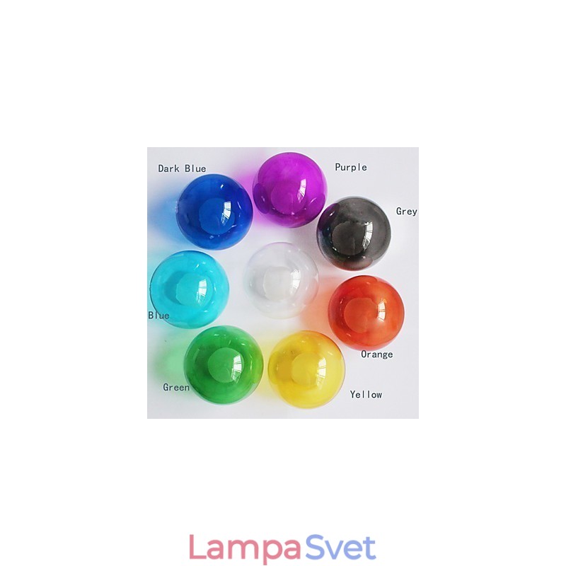 Moderné farebné sklenené závesné svietidlo Bubble Globe s 19 svetlami