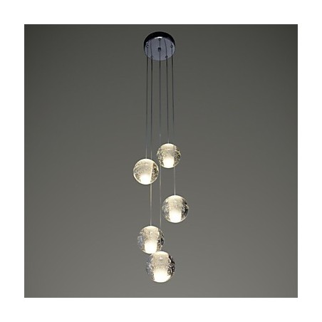 Moderné závesné svietidlo Závesné svietidlá G4 Retroifit Chrome Plating Crystal for Schody Light Moderné závesné svietidlo Závesné svietidlá G4 Retroifit Chrome Plating Crystal for Schody Light