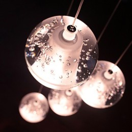 Moderné závesné svietidlo Závesné svietidlá G4 Retroifit Chrome Plating Crystal for Schody Light