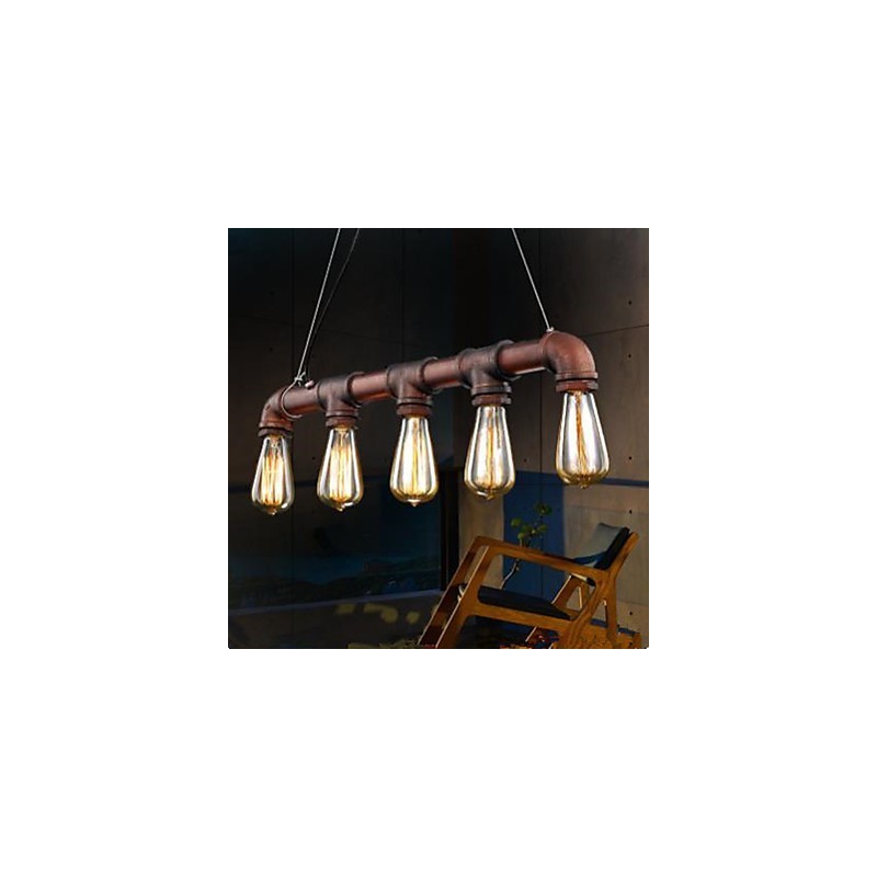 American Country Industrial Veranda Loft Droplight