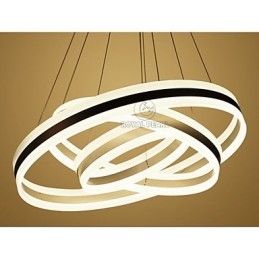 Moderné bytové akrylové lustrové svietidlo s príkonom 170 W