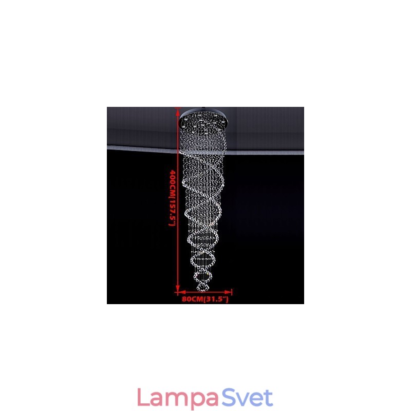 Stropné krištáľové závesné svietidlá 13 svetiel Moderné strieborné Canpoy Transparentné K9 Crystal svietidlá