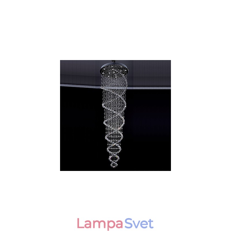 Stropné krištáľové závesné svietidlá 13 svetiel Moderné strieborné Canpoy Transparentné K9 Crystal svietidlá