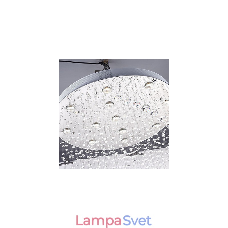 Stropné krištáľové závesné svietidlá 13 svetiel Moderné strieborné Canpoy Transparentné K9 Crystal svietidlá