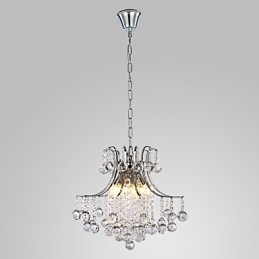 Závesné svietidlo Luxusné moderné Crystal Living 6 svetiel