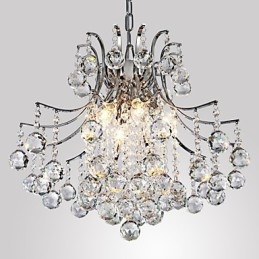 Závesné svietidlo Luxusné moderné Crystal Living 6 svetiel