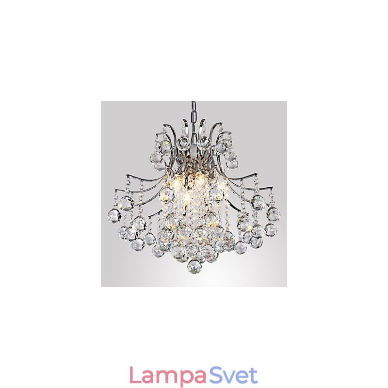 Závesné svietidlo Luxusné moderné Crystal Living 6 svetiel