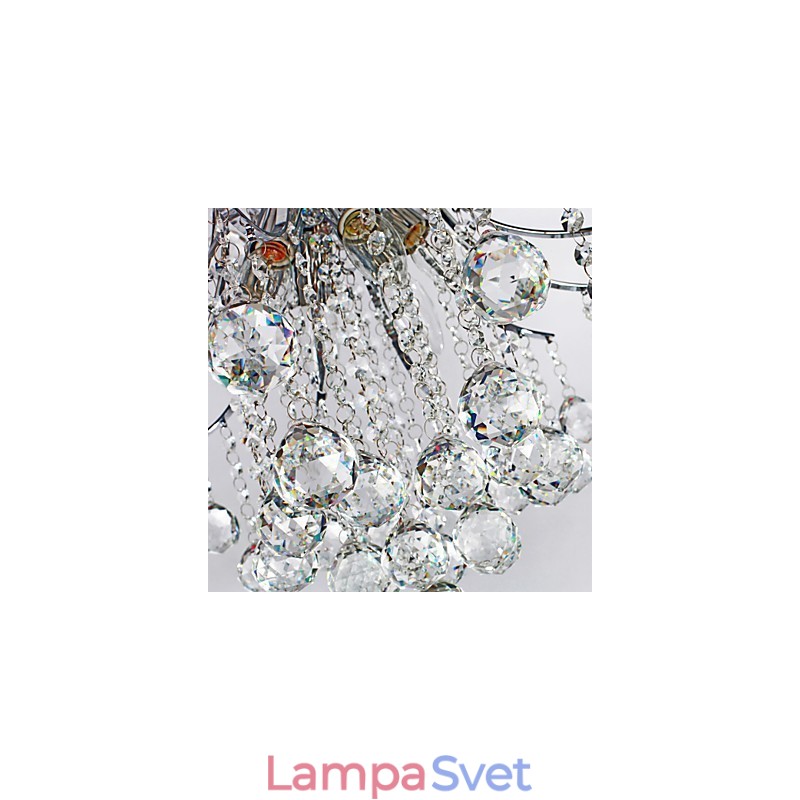 Závesné svietidlo Luxusné moderné Crystal Living 6 svetiel