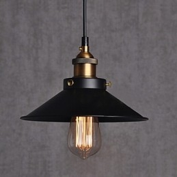 Závesné svietidlo v európskom štýle Retro Classic Art Droplight s priemerom žiarovky 22 cm