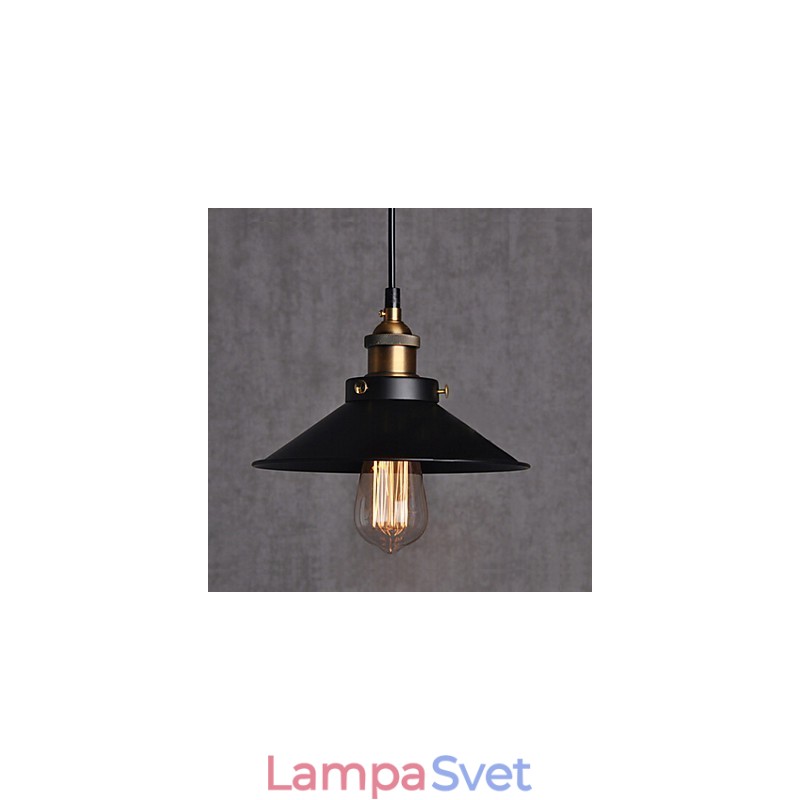 Závesné svietidlo v európskom štýle Retro Classic Art Droplight s priemerom žiarovky 22 cm