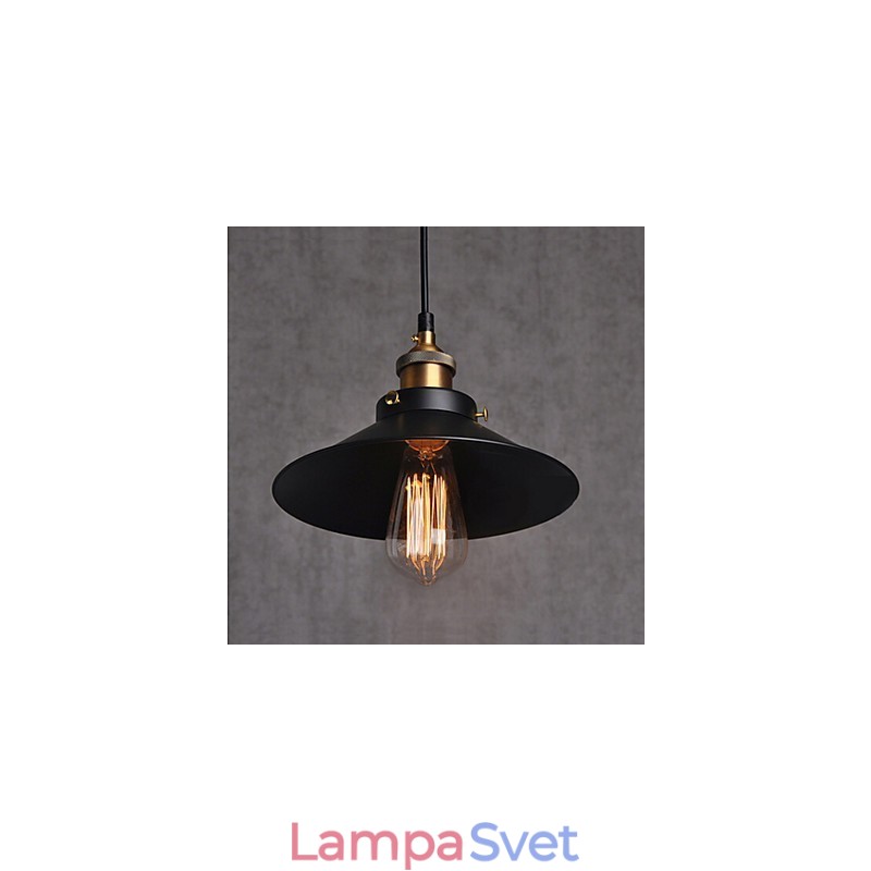 Závesné svietidlo v európskom štýle Retro Classic Art Droplight s priemerom žiarovky 22 cm