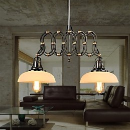 Vintage Stretch Pendant Light Pultové závesné svietidlá Priemyselné Cafe závesné svietidlá Osvetlenie