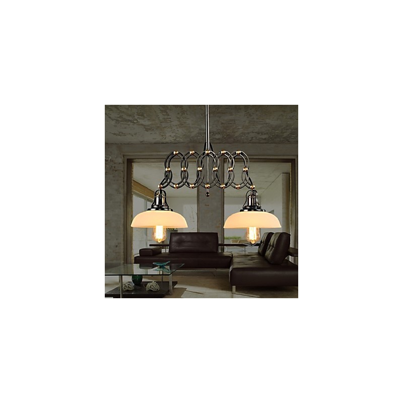 Vintage Stretch Pendant Light Pultové závesné svietidlá Priemyselné Cafe závesné svietidlá Osvetlenie