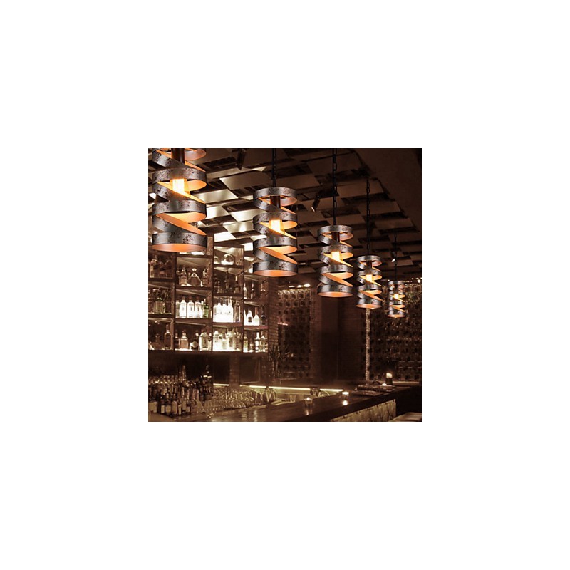 Prívesok 1 Light Vintage Minimalist Iron Paint