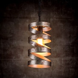 Prívesok 1 Light Vintage Minimalist Iron Paint