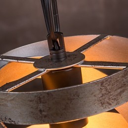 Prívesok 1 Light Vintage Minimalist Iron Paint