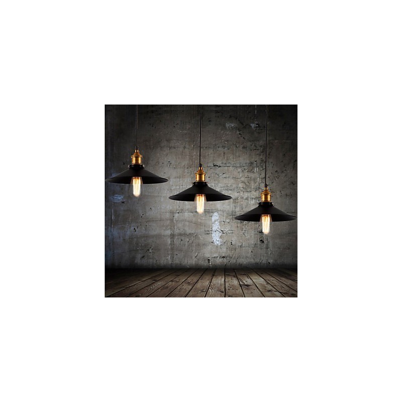 Závesné svietidlo v európskom štýle Retro Classic Art Droplight s priemerom žiarovky 30 cm