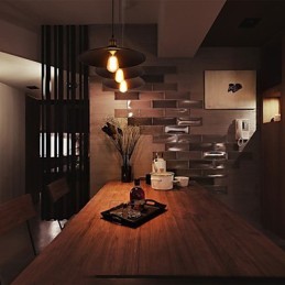 Závesné svietidlo v európskom štýle Retro Classic Art Droplight s priemerom žiarovky 30 cm