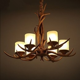 Lustrový prívesok Light Vintage Resin