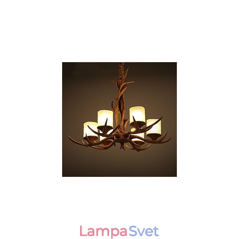 Lustrový prívesok Light Vintage Resin