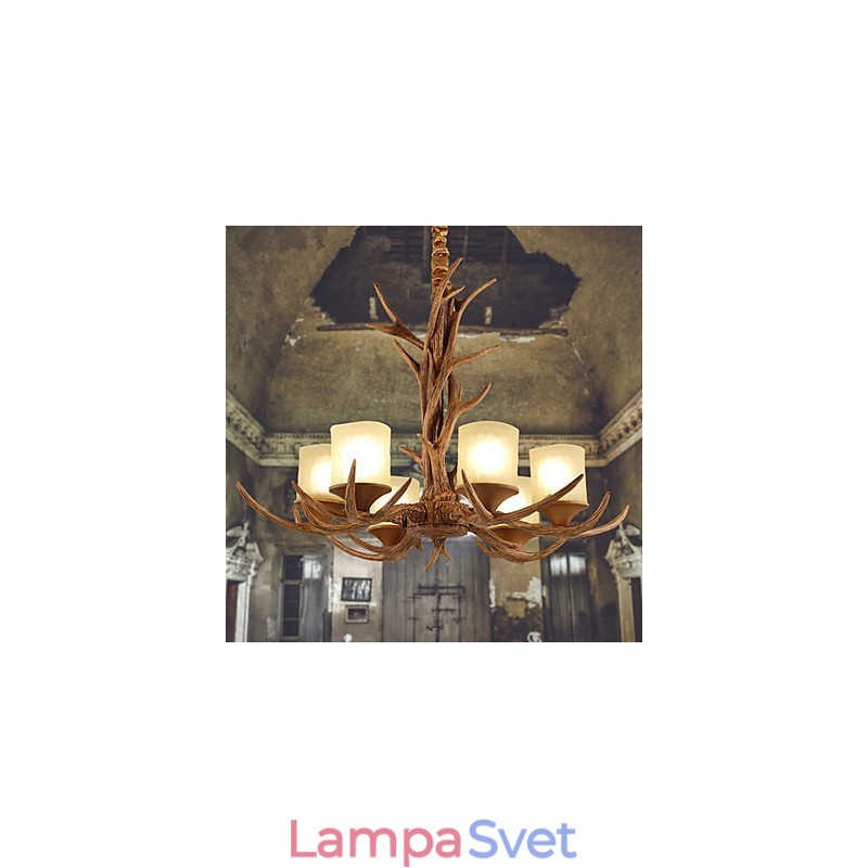 Lustrový prívesok Light Vintage Resin