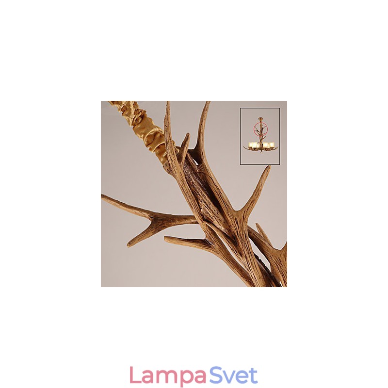 Lustrový prívesok Light Vintage Resin