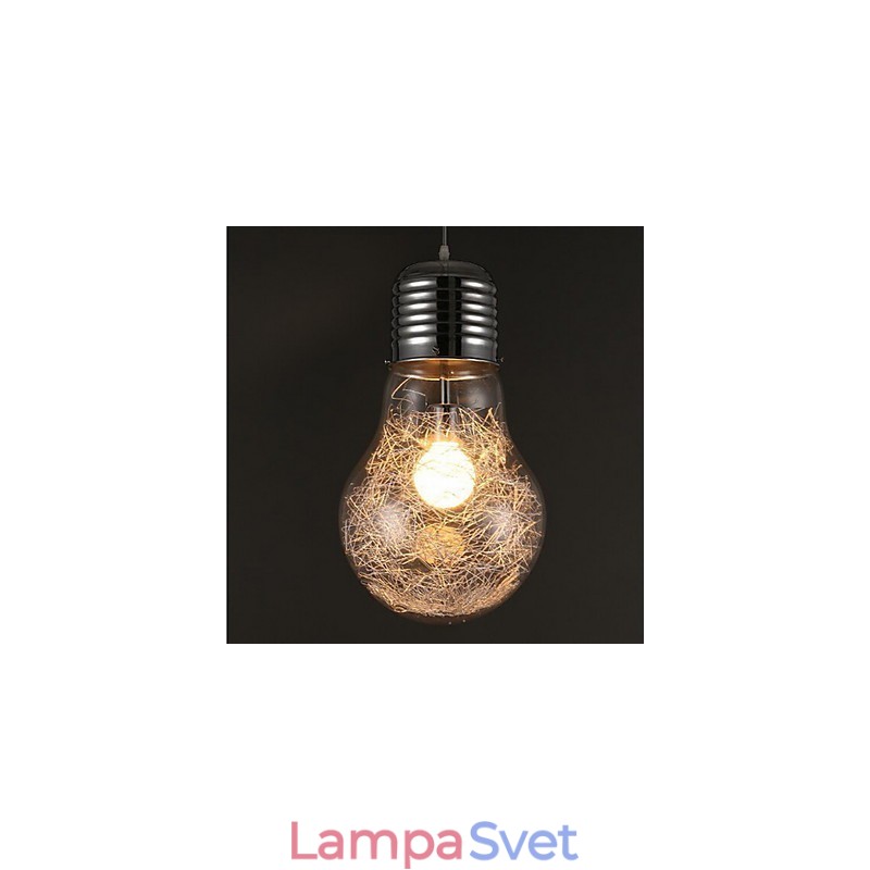 Jednoduché nápady s veľkou žiarovkou sklenený luster droplight lampa