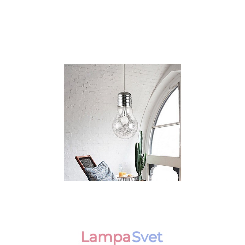 Jednoduché nápady s veľkou žiarovkou sklenený luster droplight lampa