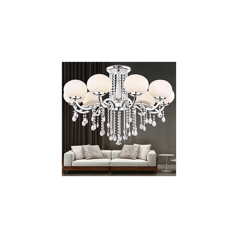 Luster Crystal Luxury Modern Living 9 svietidiel