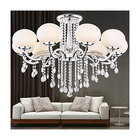 Luster Crystal Luxury Modern Living 9 svietidiel Luster Crystal Luxury Modern Living 9 svietidiel