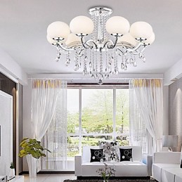 Luster Crystal Luxury Modern Living 9 svietidiel