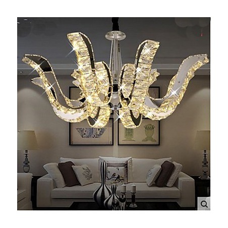 Krištáľová lampa Moderná luxusná sviečková Krištáľová závesná lampa Krištáľová lampa Moderná luxusná sviečková Krištáľová závesná lampa