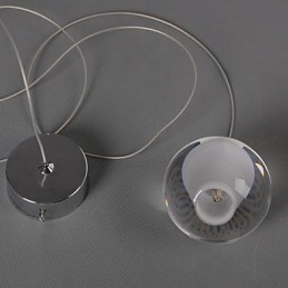 All Over The Sky Star Bocci Droplight Aurora Borealis Moderná sklenená krištáľová lampa